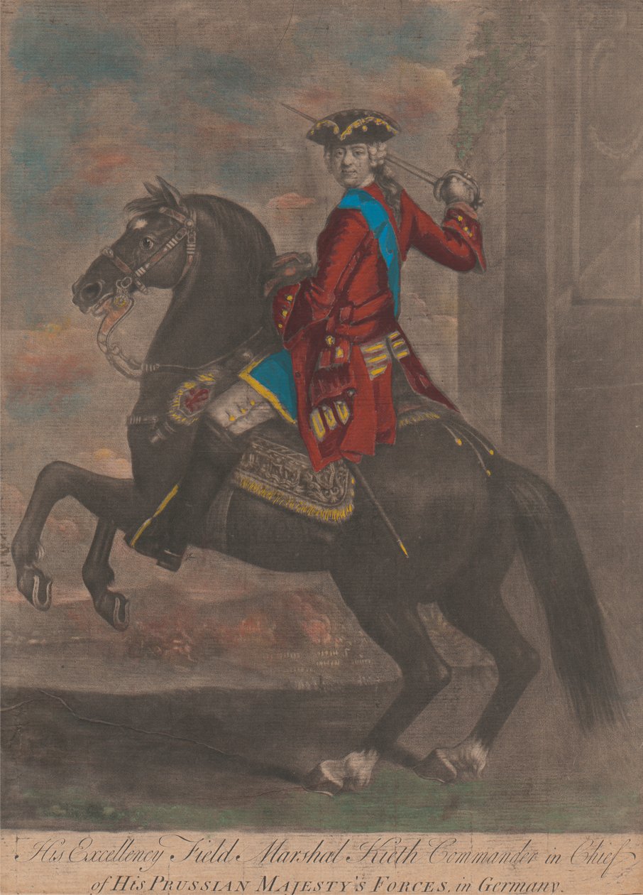Sua Excelência o Marechal de Campo Keith Comandante em Chefe das Forças de Sua Majestade Prussiana na Alemanha de John Smith