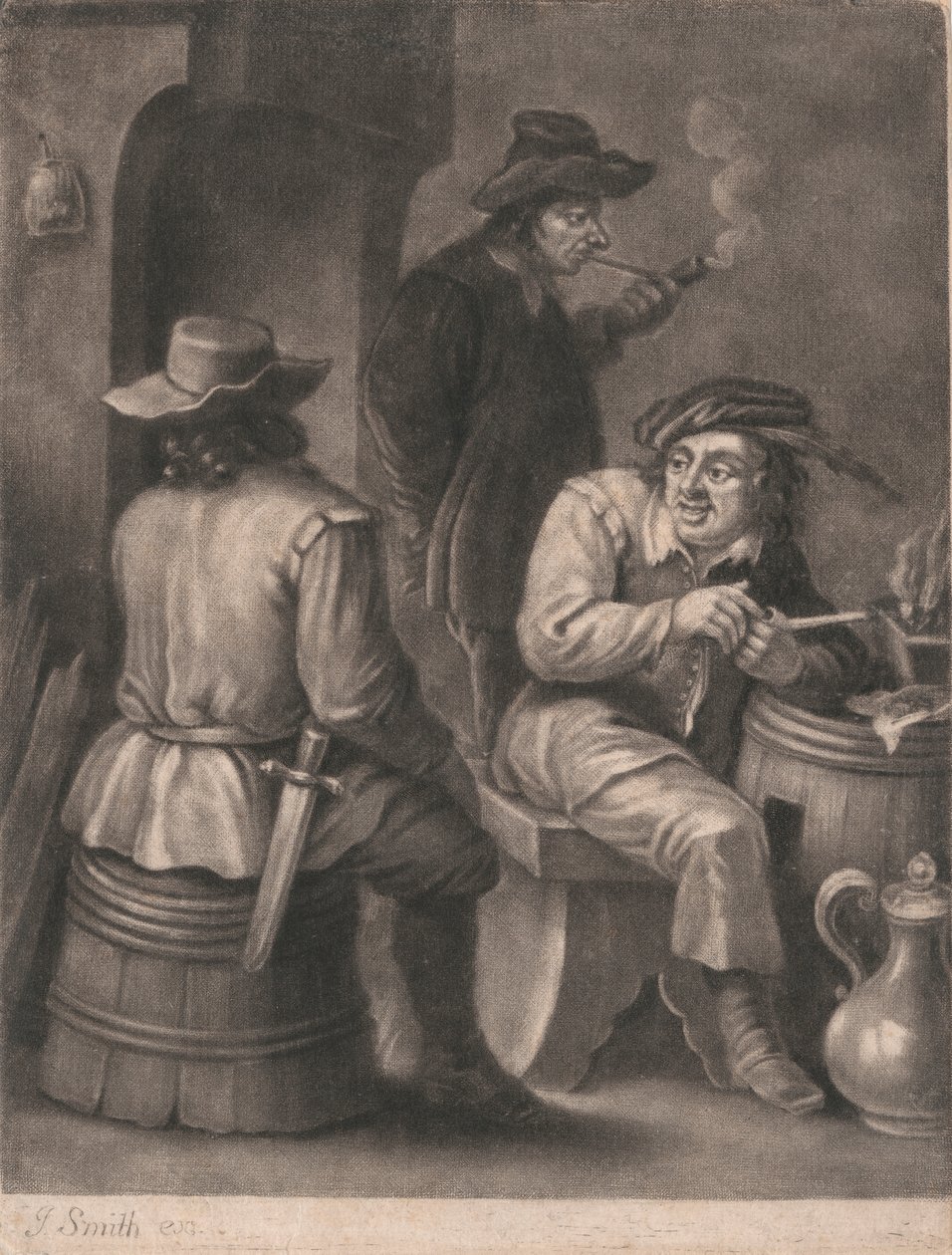 Alguns fumadores de John Smith