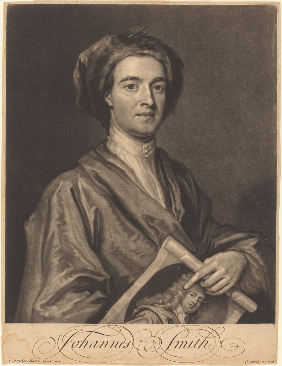 John Smith de John Smith after Sir Godfrey Kneller