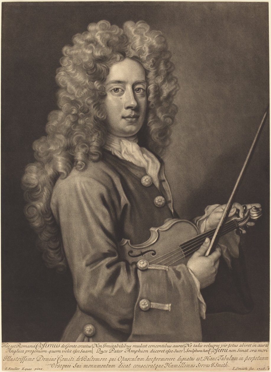 Nicola Cosimo de John Smith after Sir Godfrey Kneller