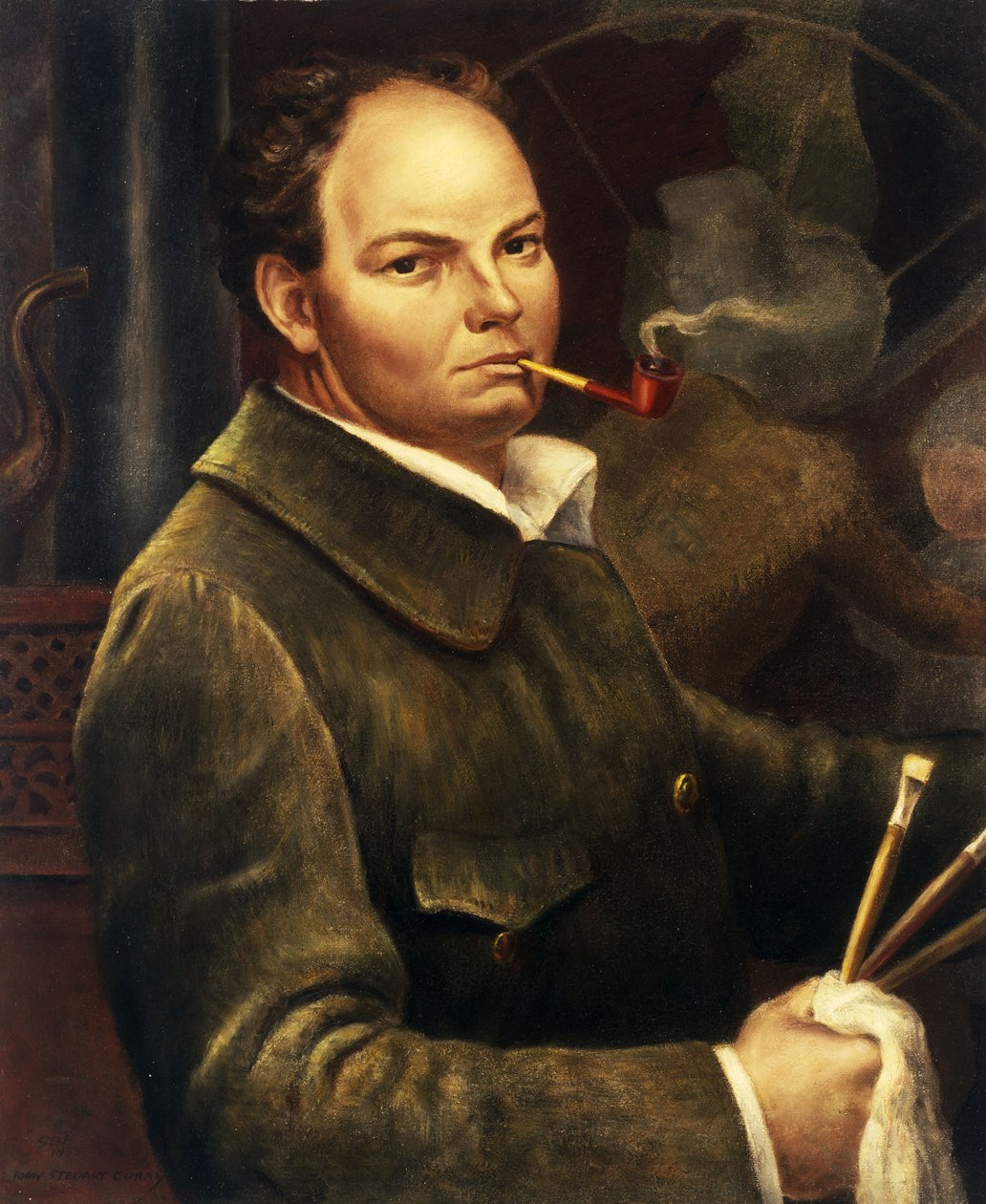 Auto-retrato de John Steuart Curry