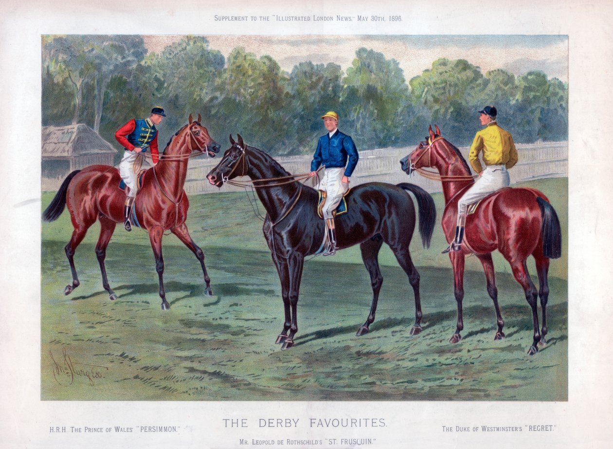 The Derby Favorites, 30 de maio de 1896 de John Sturgess