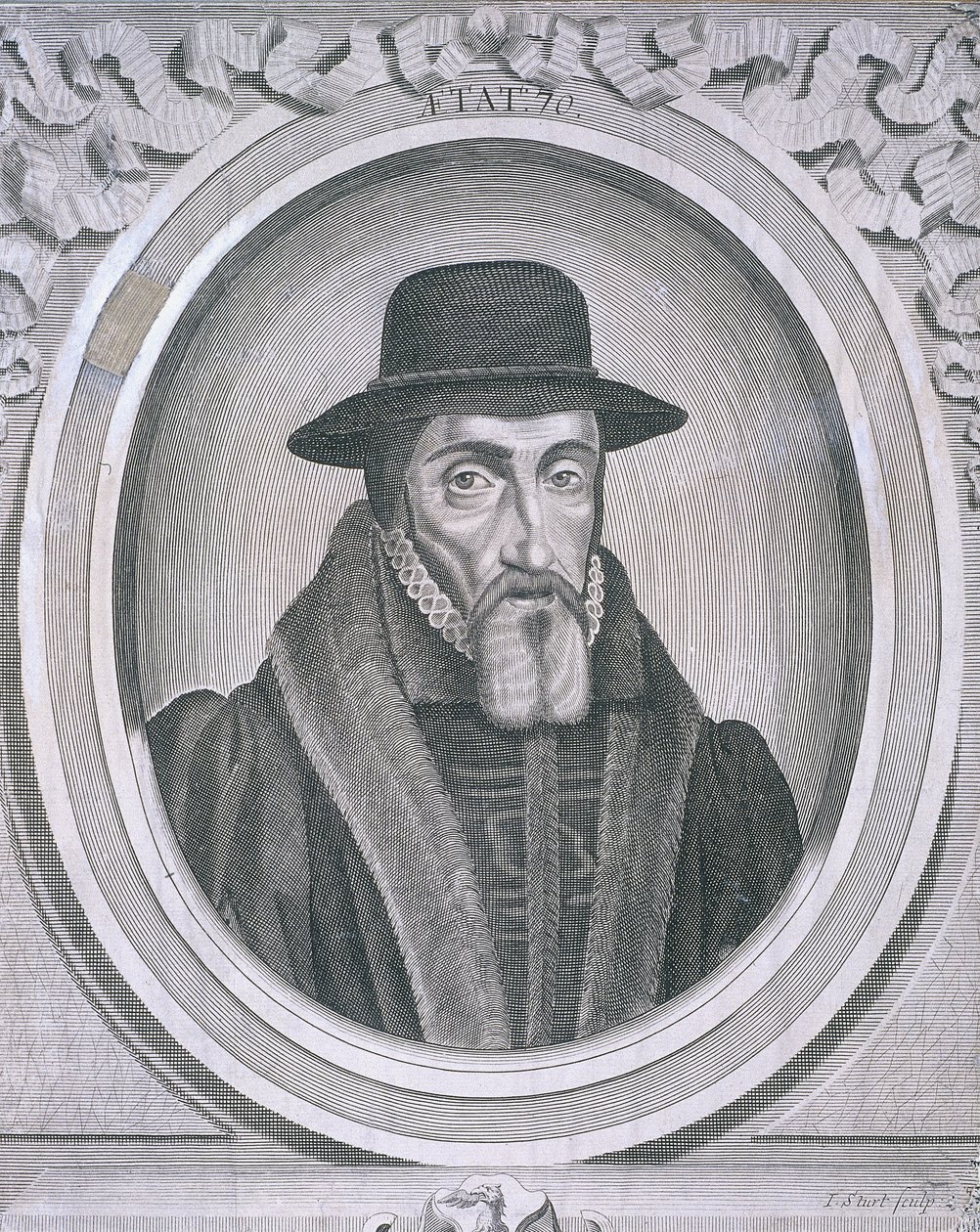 Retrato oval de John Foxe, c1570, c1700 de John Sturt