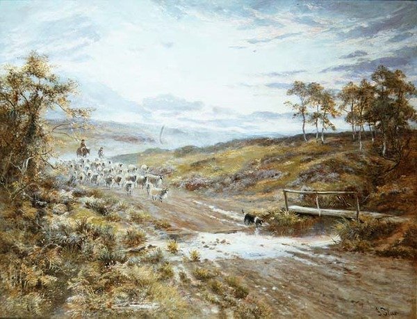 Atravessando a corrente, Goatland de John Syer