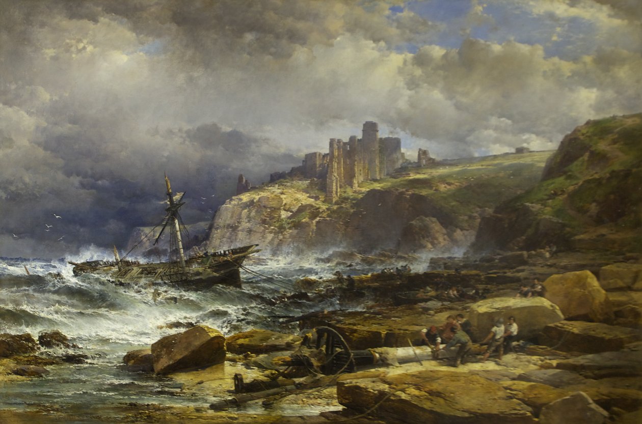 Castelo Tantallon de John Syer