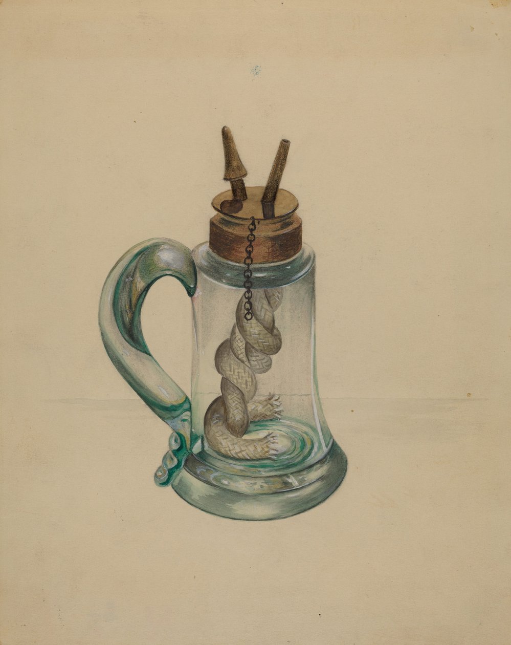Camphene Lamp, 19351942. de John Tarantino