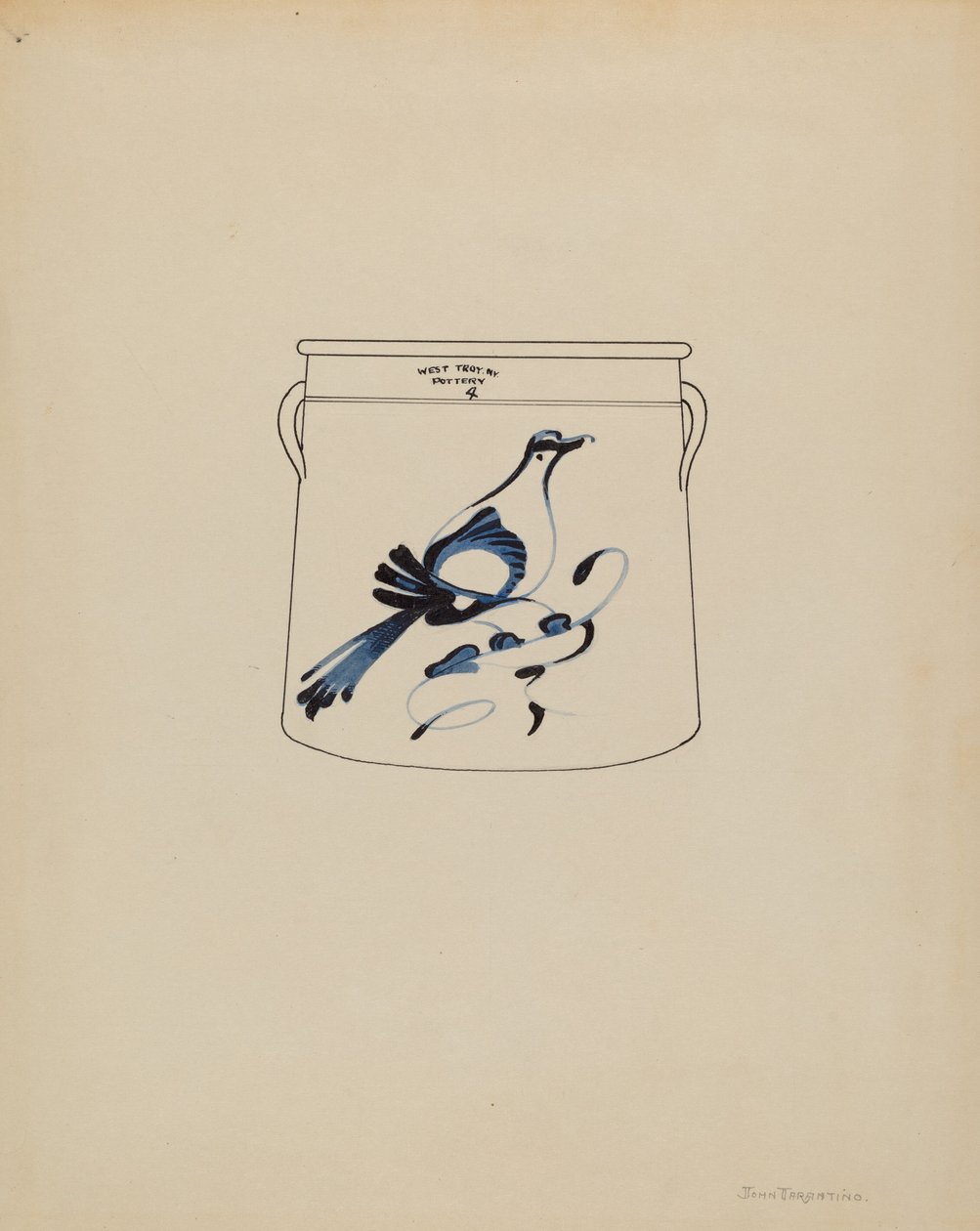 Crock, c. 1940. de John Tarantino