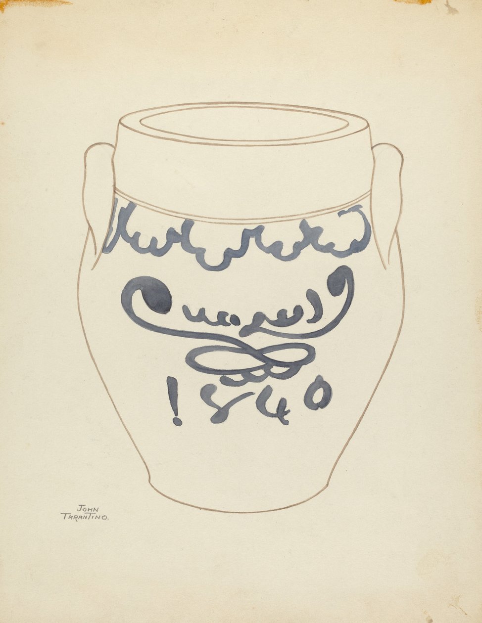 Crock, c. 1953. de John Tarantino