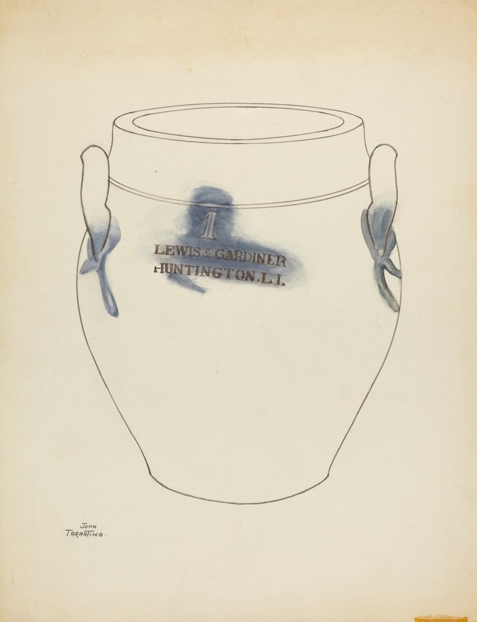 Crock, c. 1953. de John Tarantino