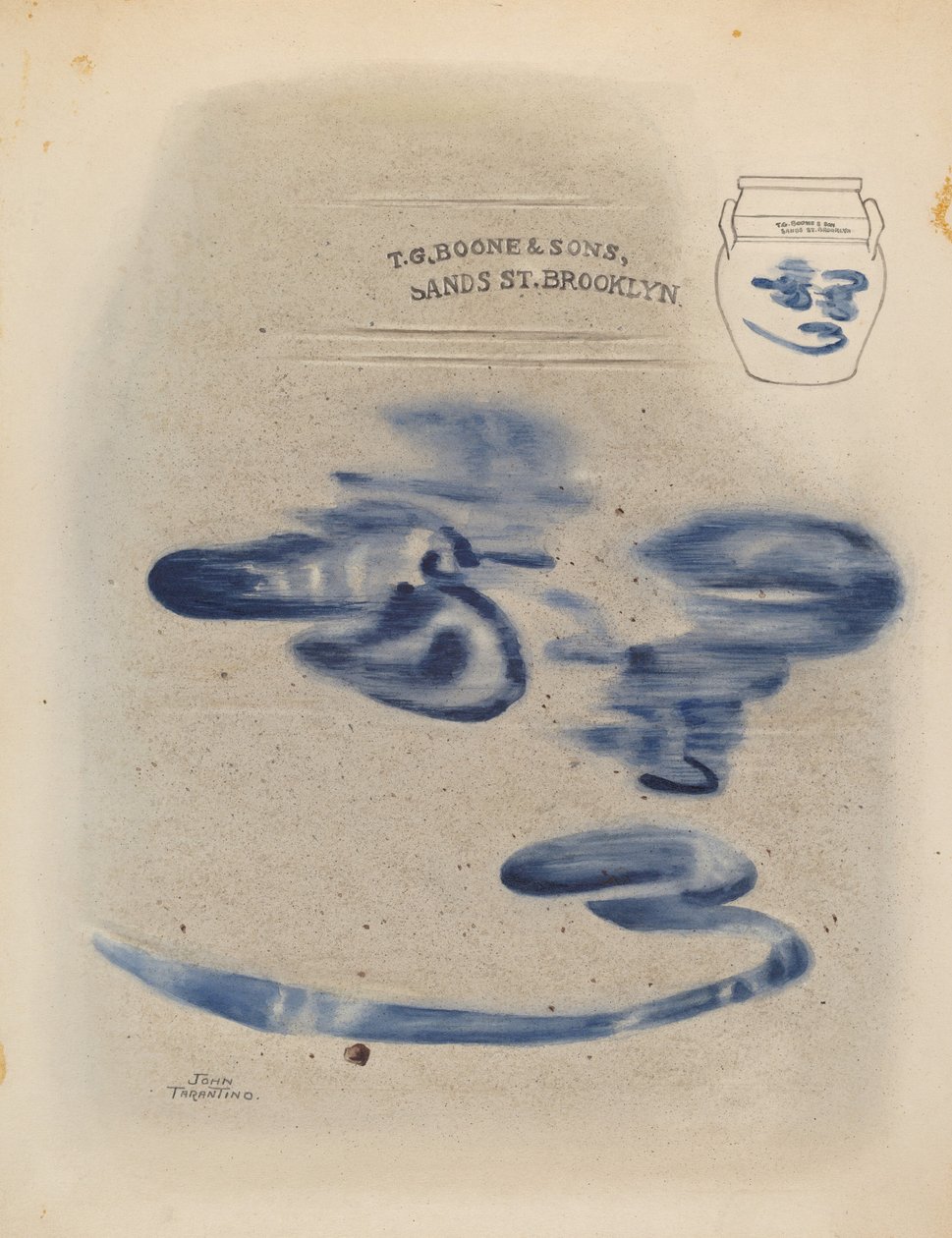 Crock, provavelmente 19371938. de John Tarantino