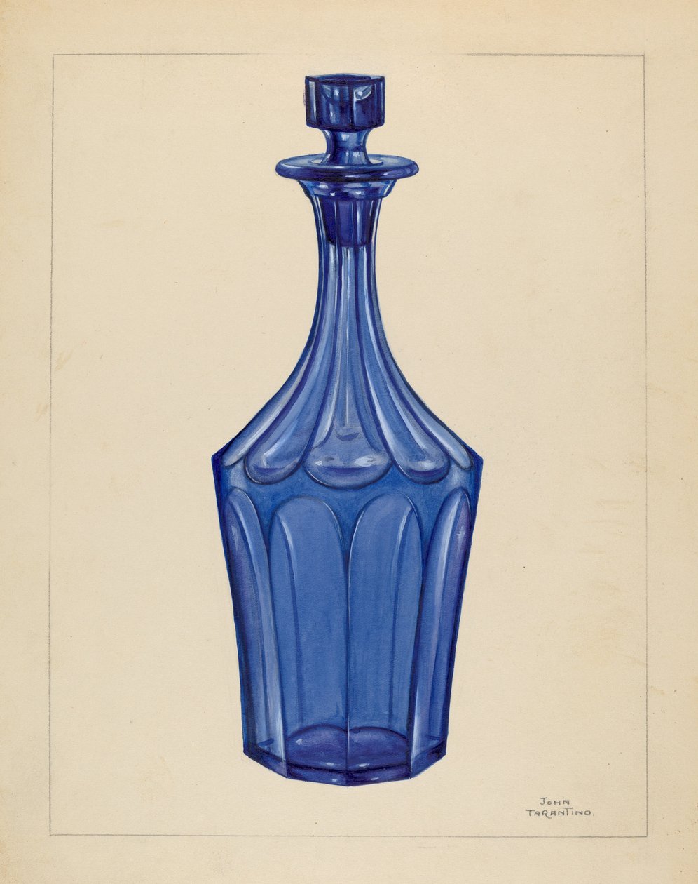 Decantador, c. 1936. de John Tarantino