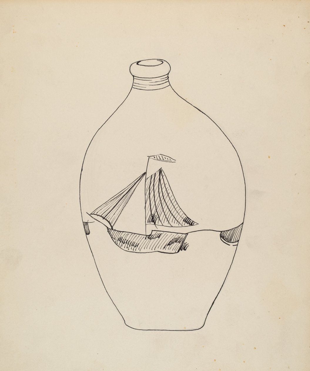 Frasco, c. 1939. de John Tarantino