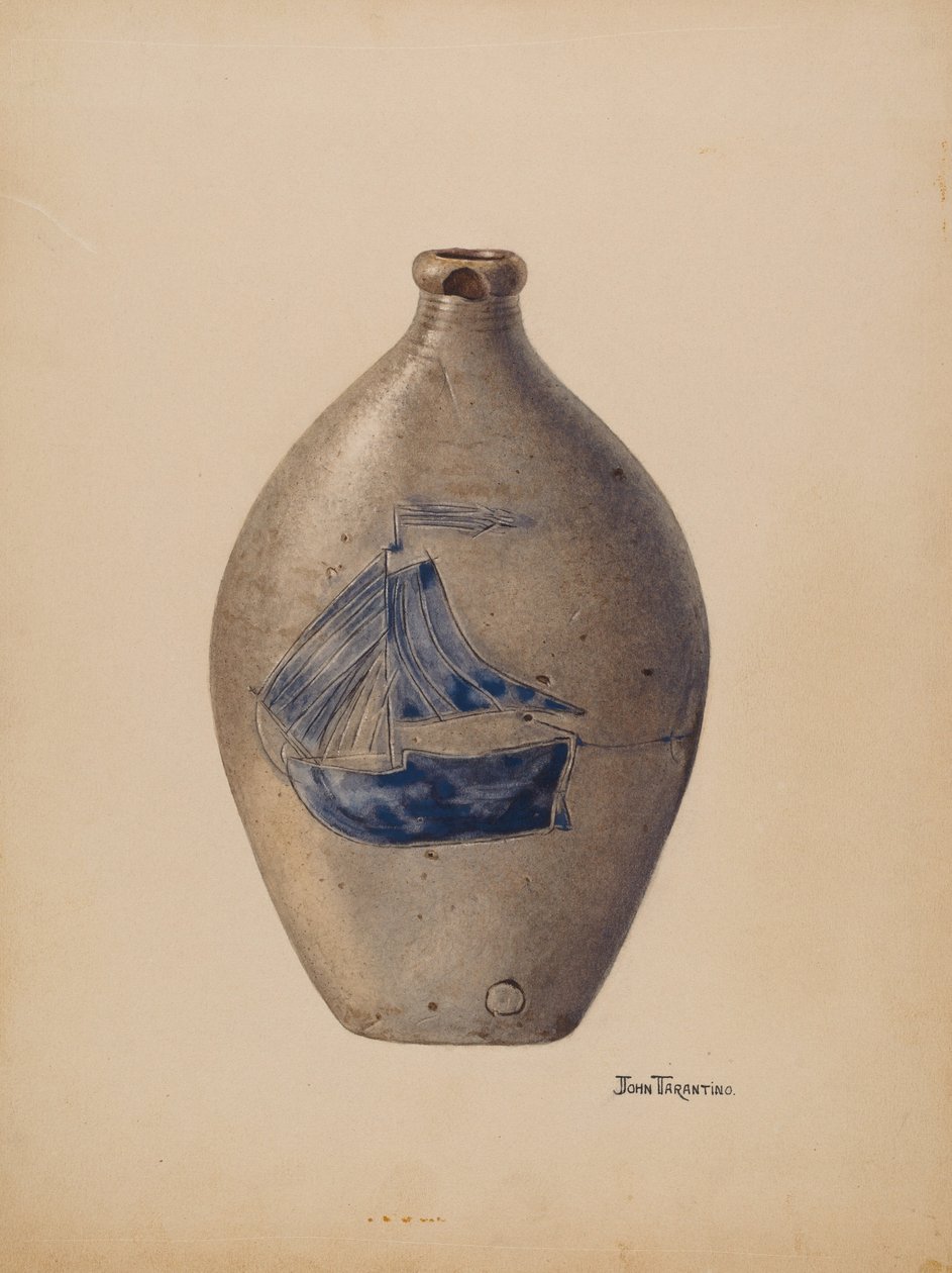 Frasco, c. 1939. de John Tarantino