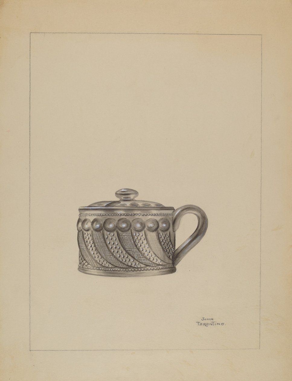 Pote de Mostarda, c. 1936. de John Tarantino