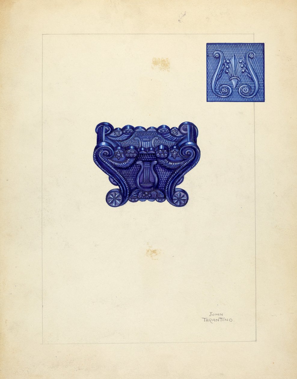 Cave de Sal, c. 1940. de John Tarantino