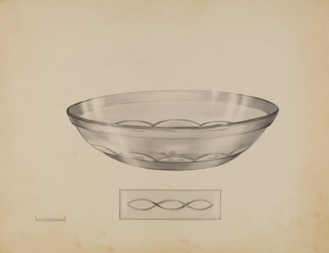 Prato rasa, c. 1936. de John Tarantino