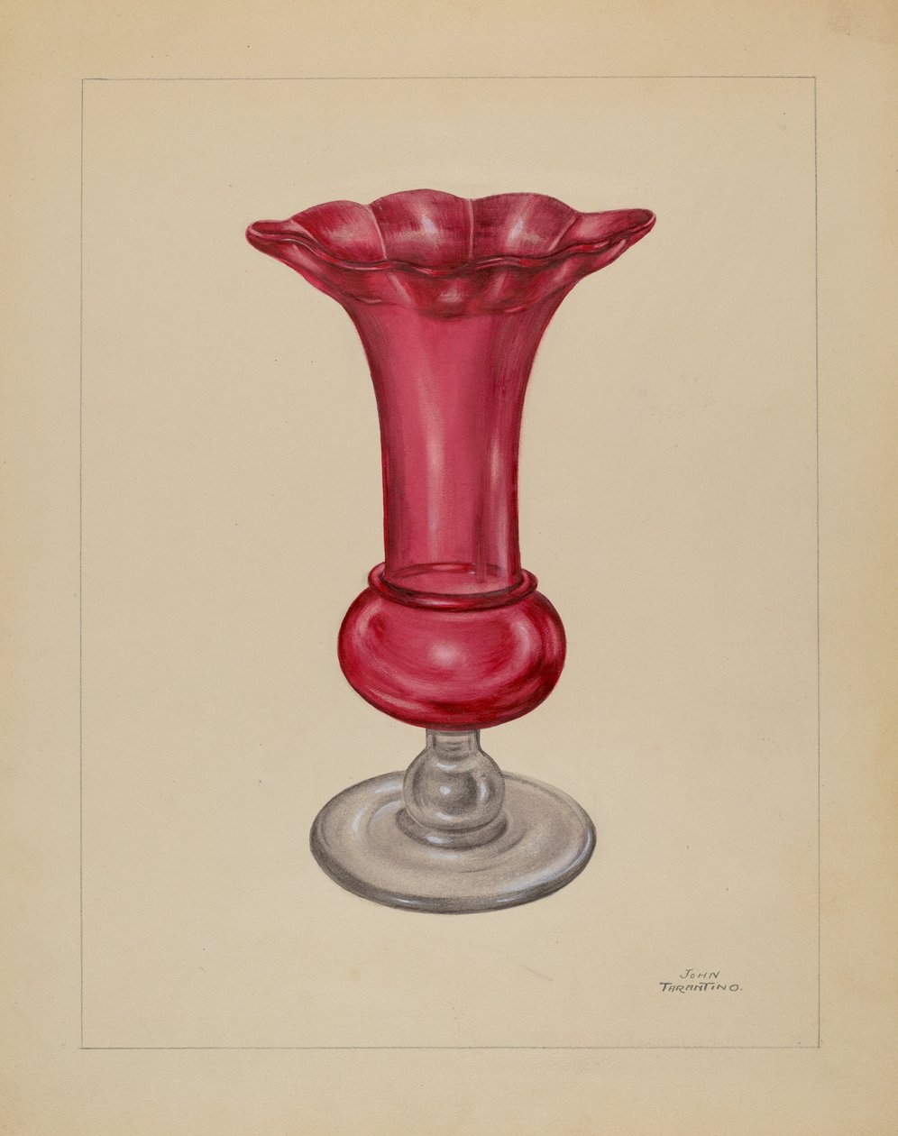 Vaso, c. 1936. de John Tarantino