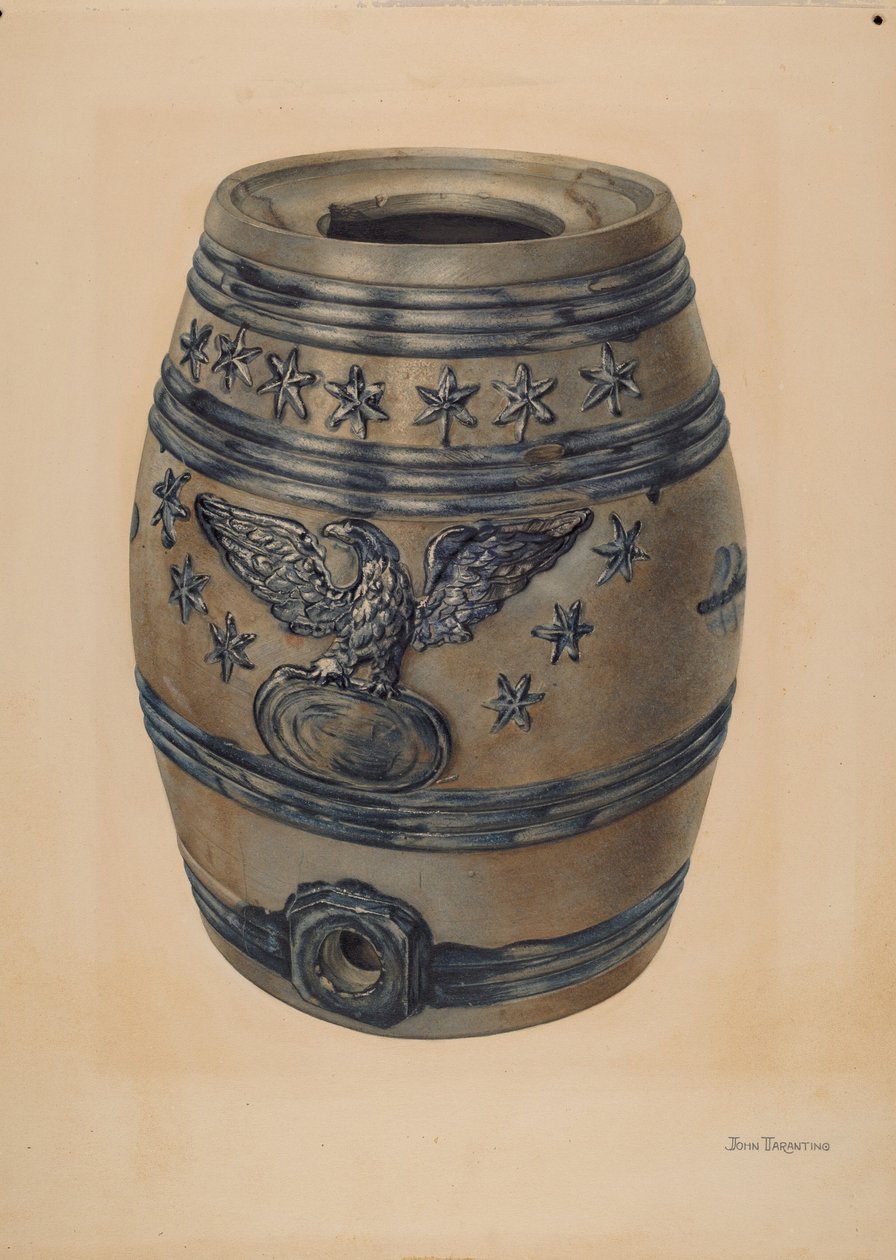 Barril de vinho, c. 1939. de John Tarantino