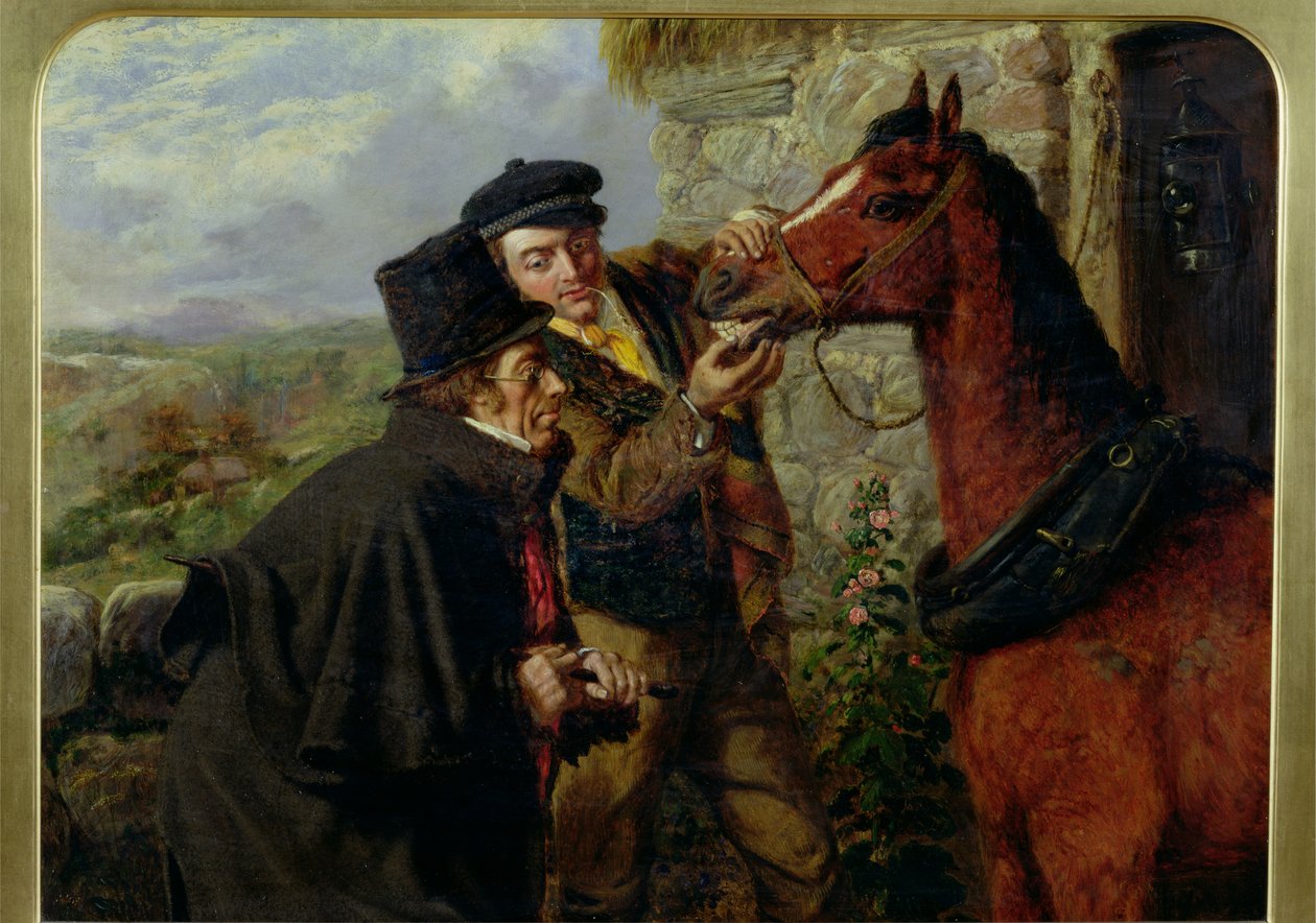 Ainda não vendido (óleo sobre tela) de John Templeton Lucas