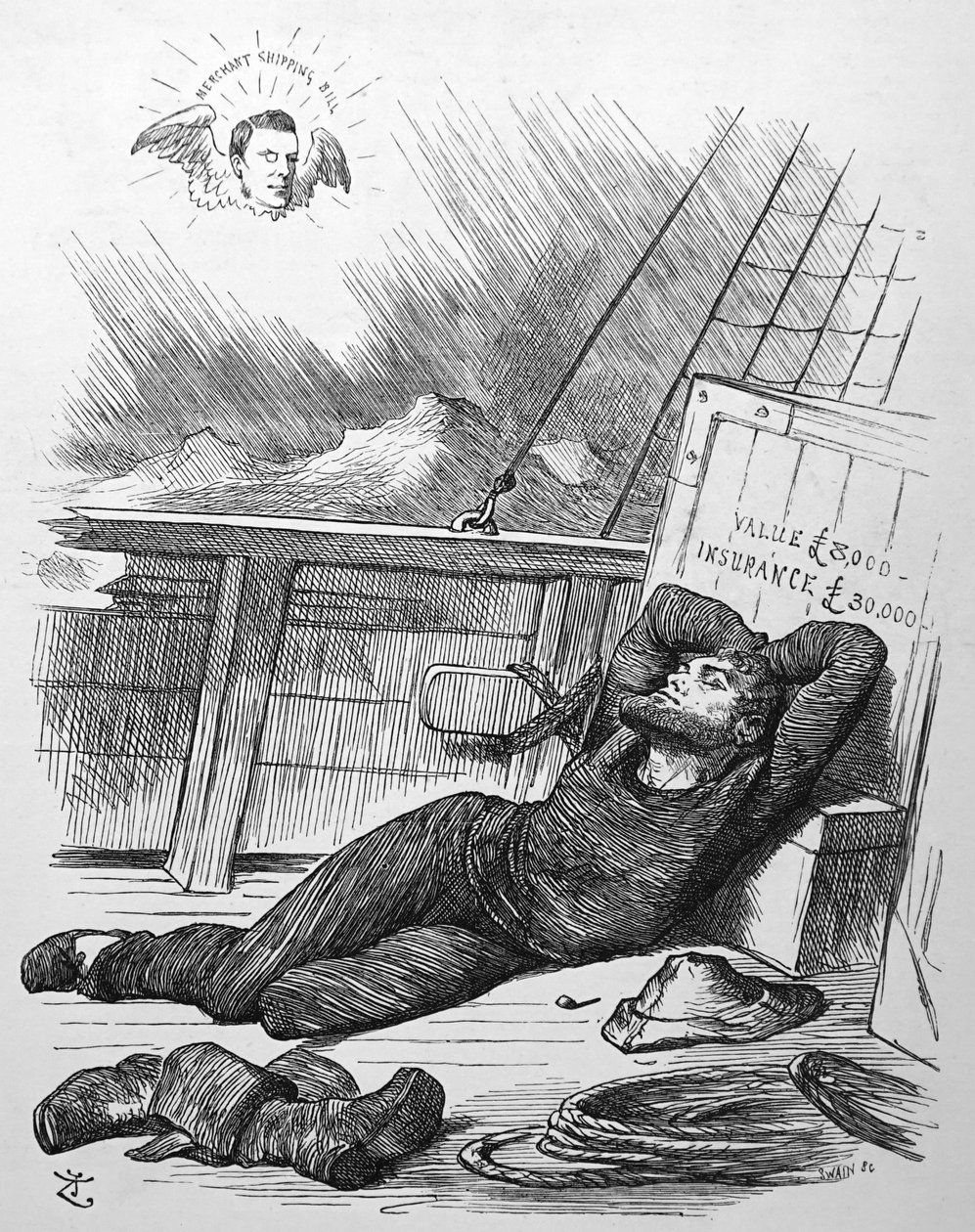 Um marinheiro de John Tenniel