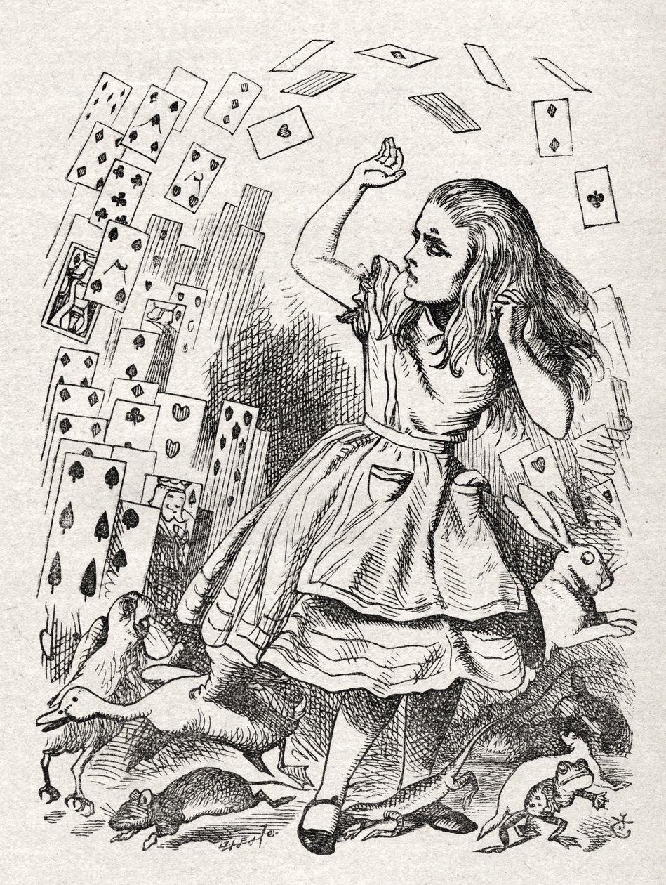 Alice - voltando de de John Tenniel