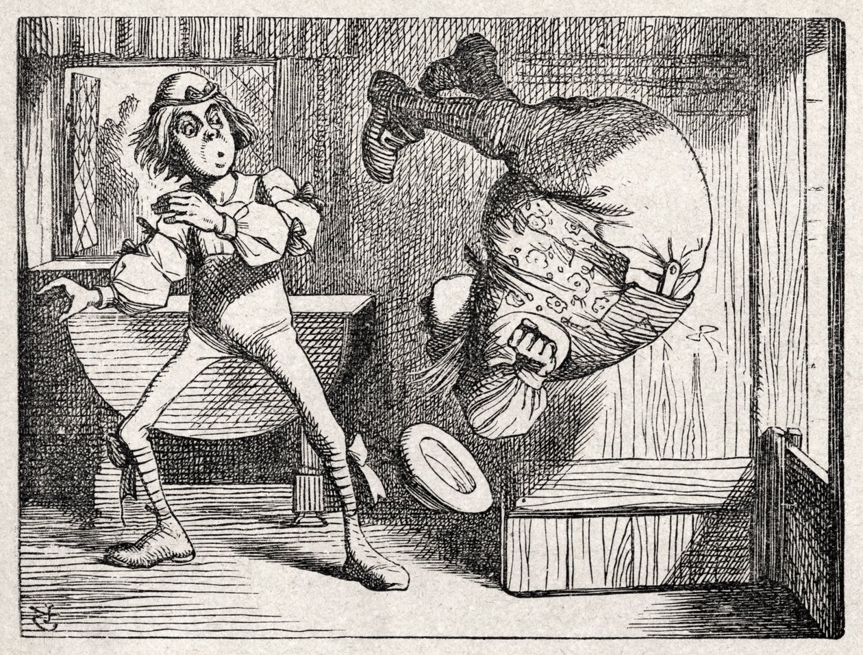 Padre William e o de John Tenniel