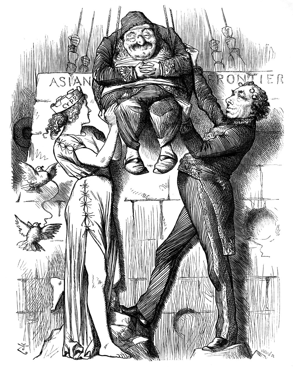Humpty Dumpty, 1878. de John Tenniel