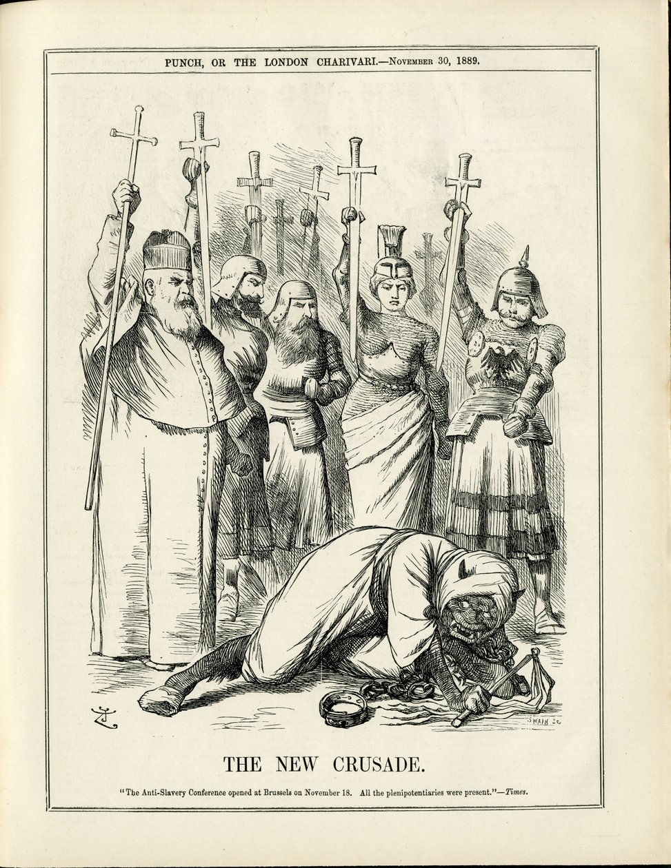 Ilustração de John Tenniel (1820-1914) em Punch de John Tenniel
