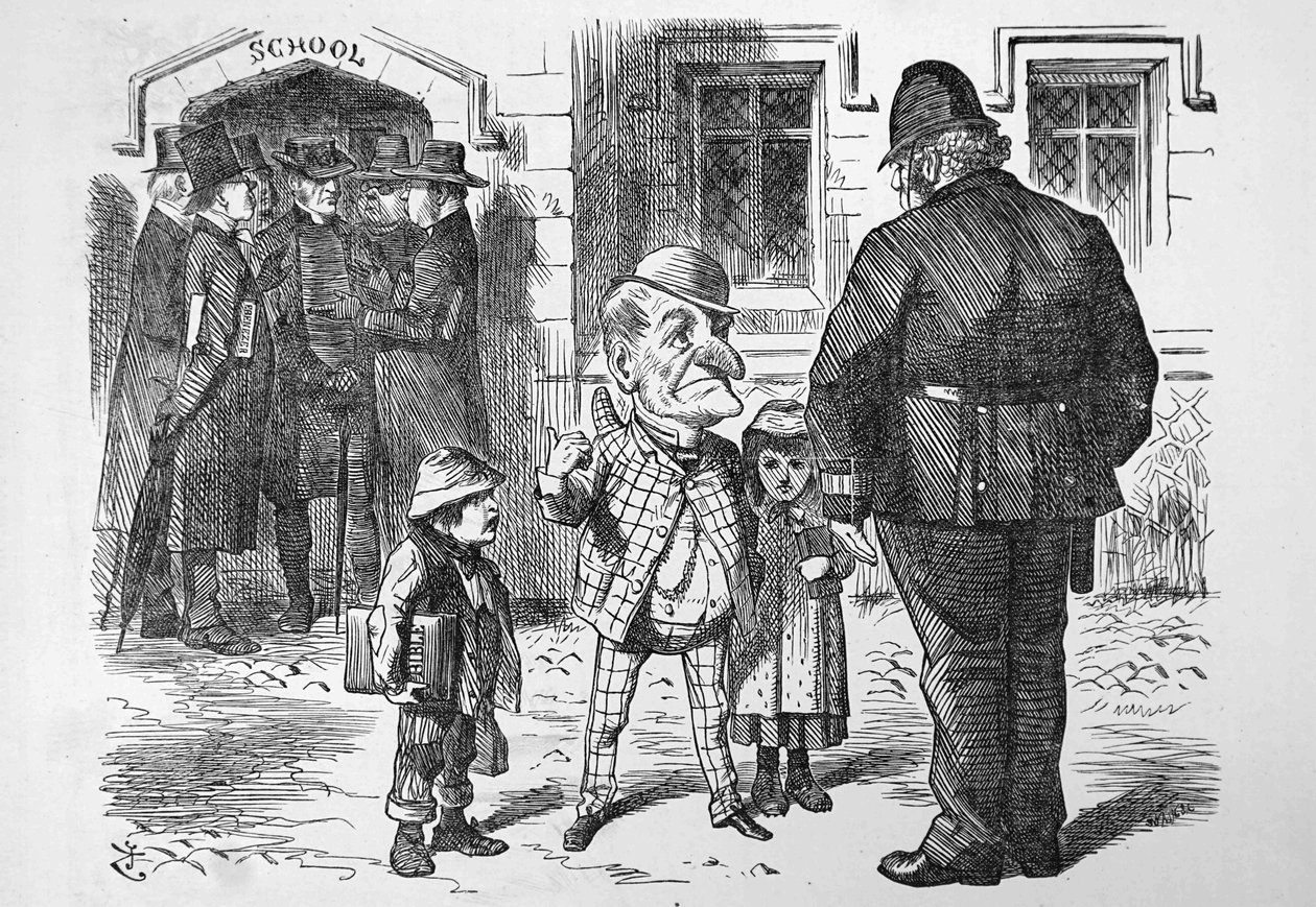 O Sr. Punch a apelar ao John Bull. de John Tenniel