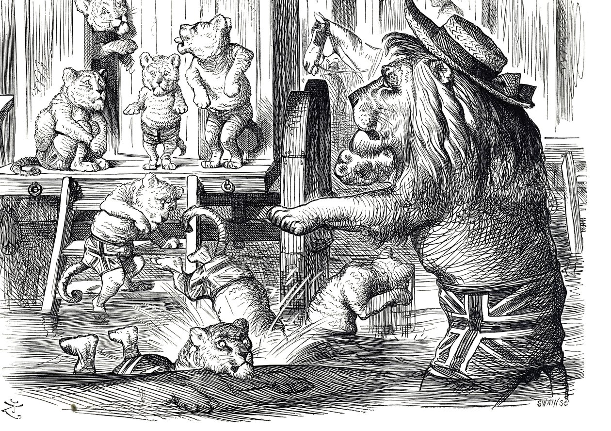 Os conselhos de Punch para os turistas britânicos de férias à beira-mar de John Tenniel
