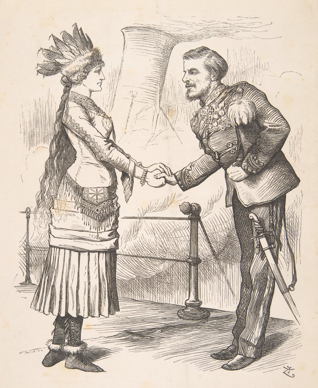 The Best of Friends Must Part Punch, 28 de setembro de 1878, 1878. de John Tenniel