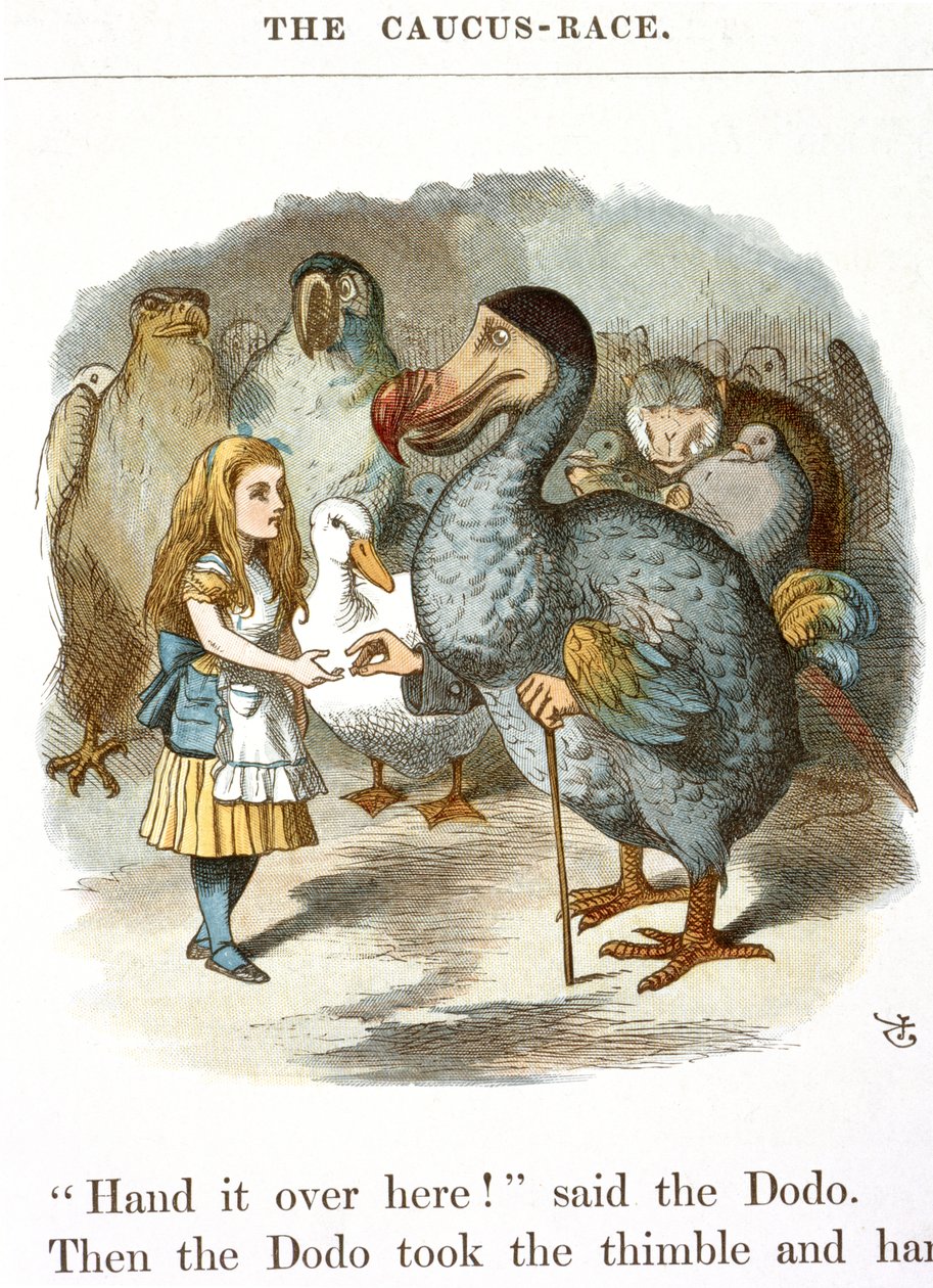 A Corrida do Cáucaso de John Tenniel