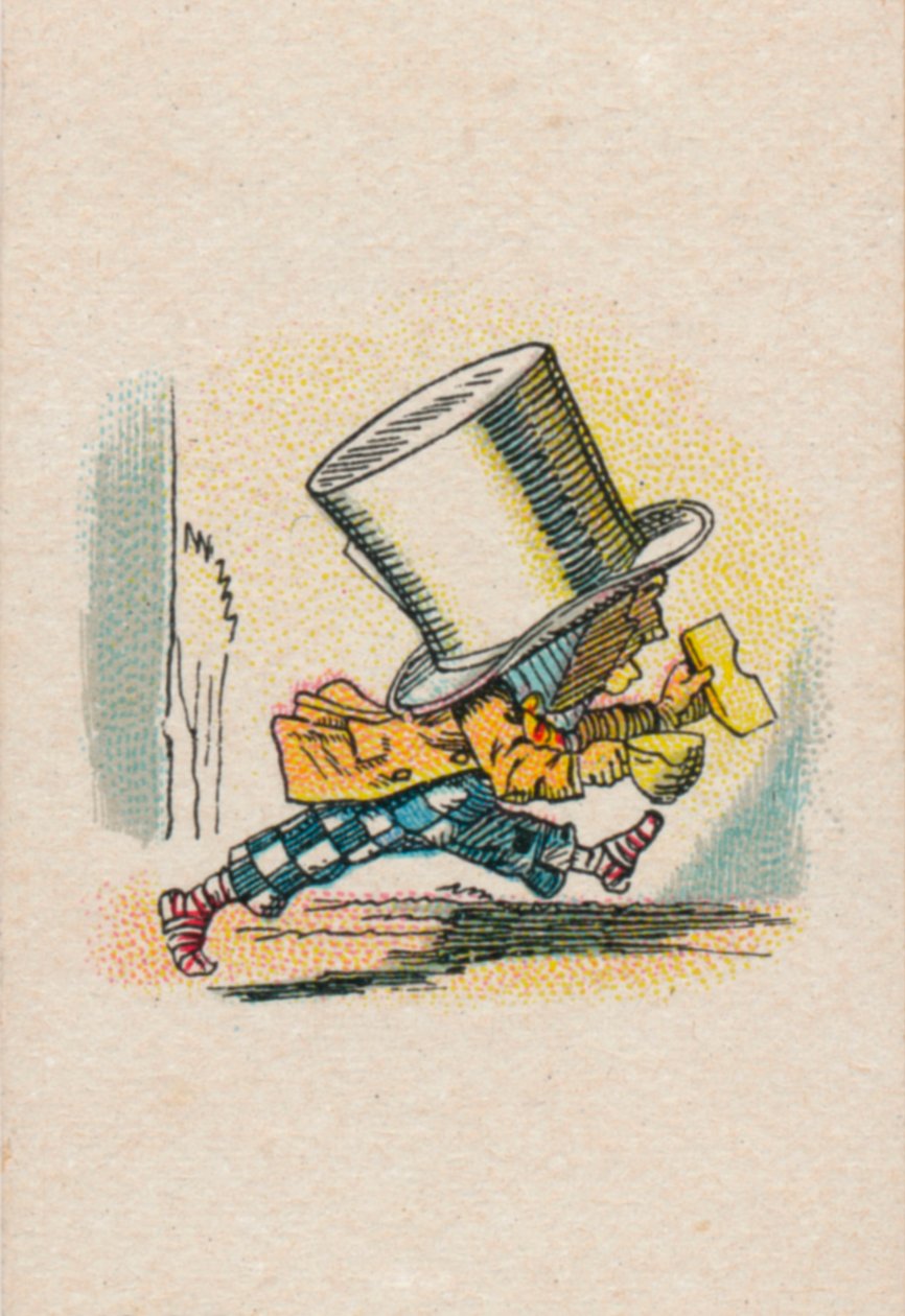 O Chapeleiro Saindo da Corte, 1930 de John Tenniel