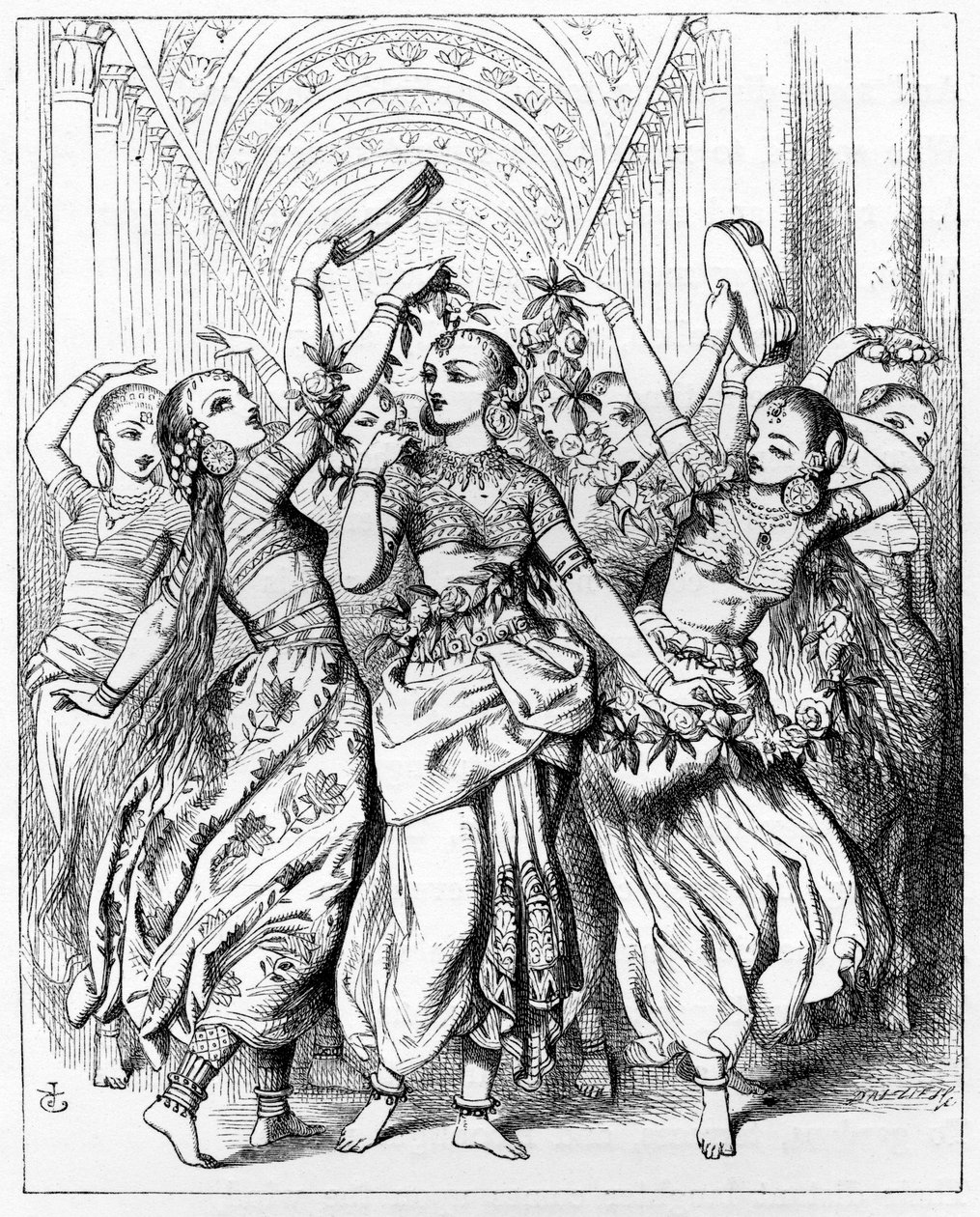 O profeta velado de de John Tenniel