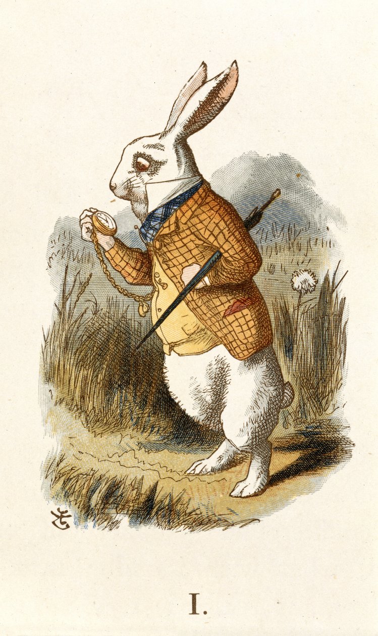 O coelho branco de John Tenniel