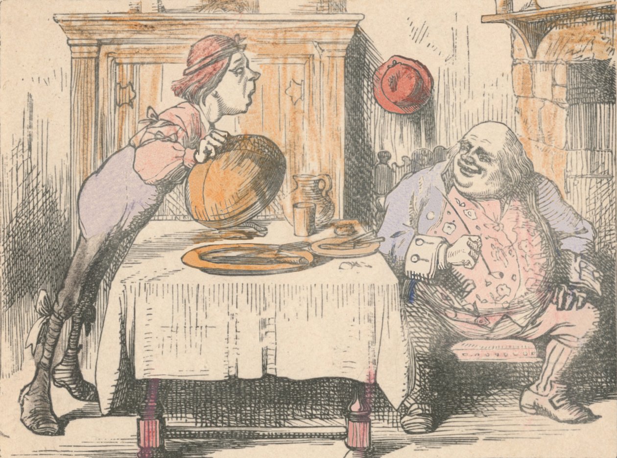 Terceiro da série do Padre William, 1889 de John Tenniel