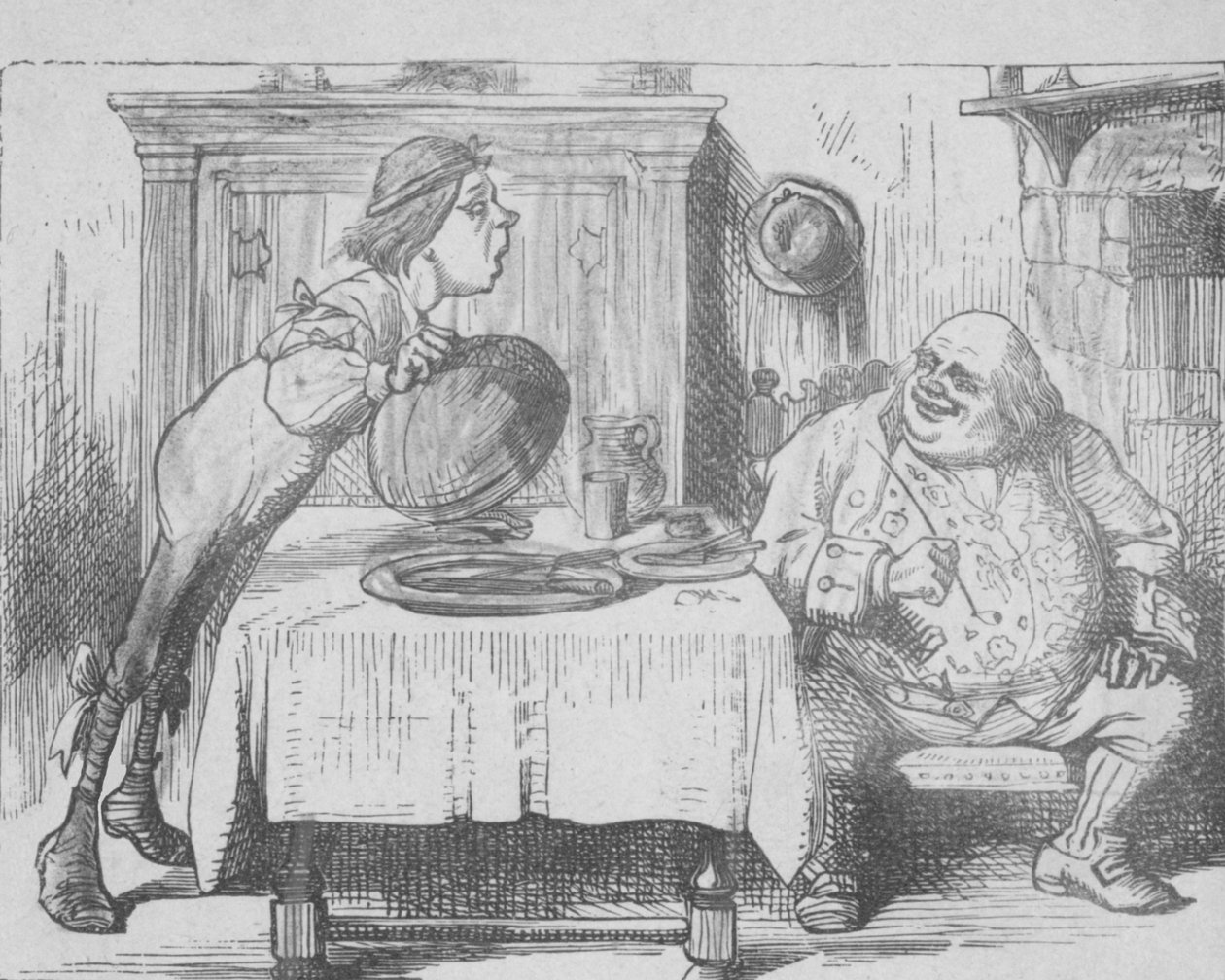 Terceiro da série do Padre William, 1889 de John Tenniel