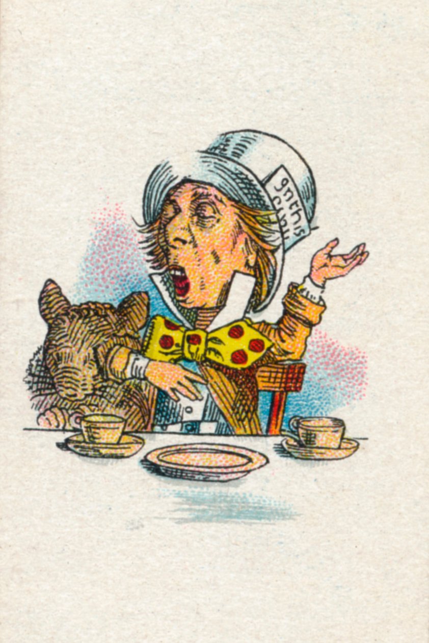 Twinkle, Twinkle, disse o Chapeleiro, 1930 de John Tenniel