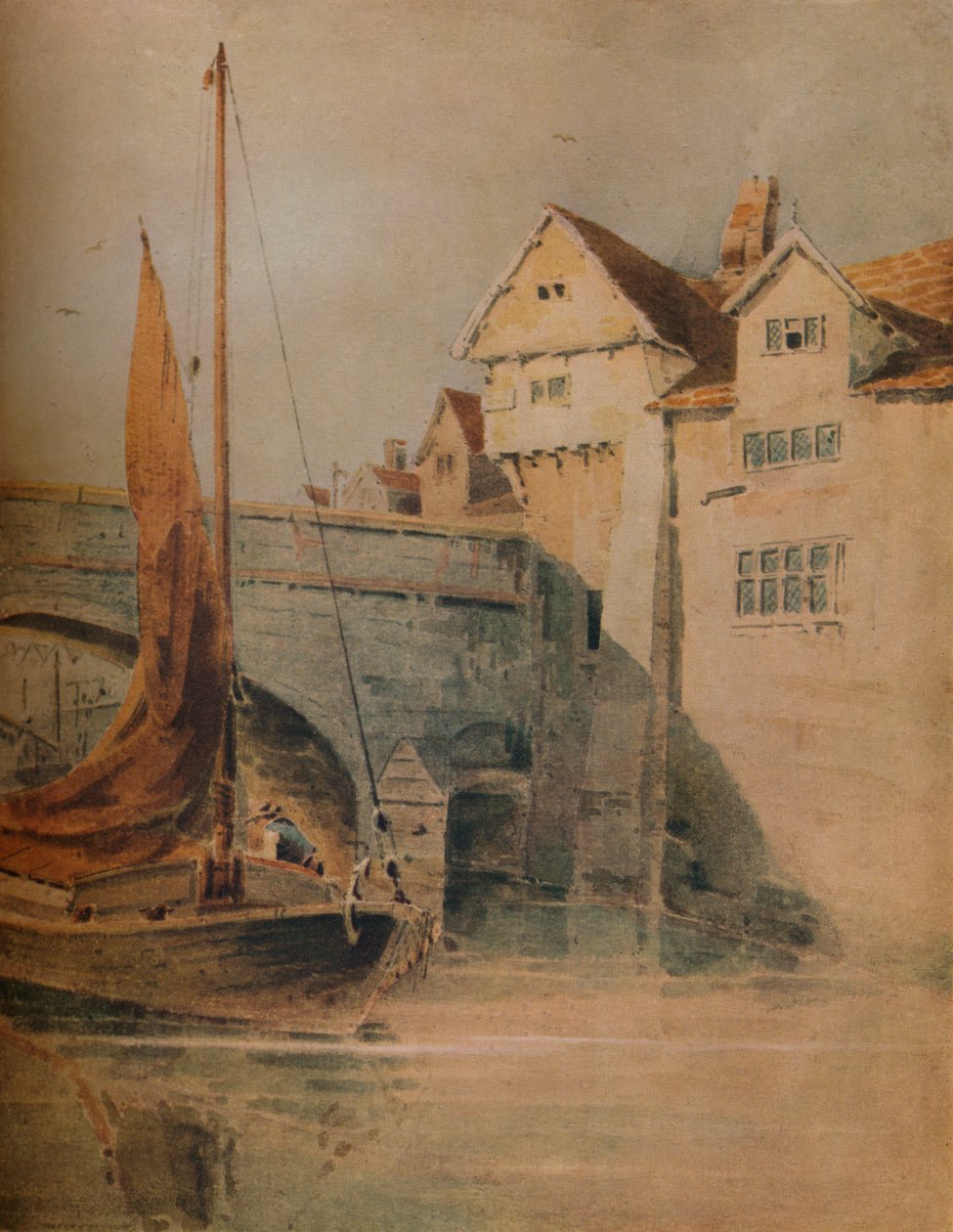 Ponte Fye, Norwich, c1835, 1938 de John Thirtle