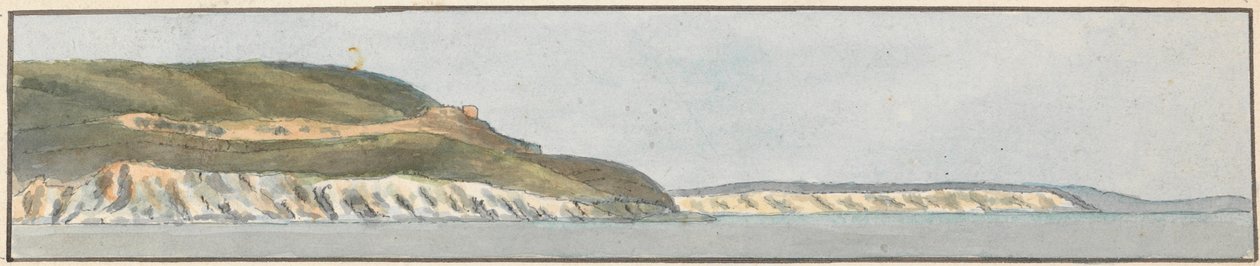 Dunmose, Oeste por Norte (um de cinco desenhos numa só montagem) de John Thomas Serres