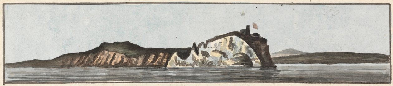 As agulhas que levam ao Leste (um de cinco desenhos numa só montagem) de John Thomas Serres