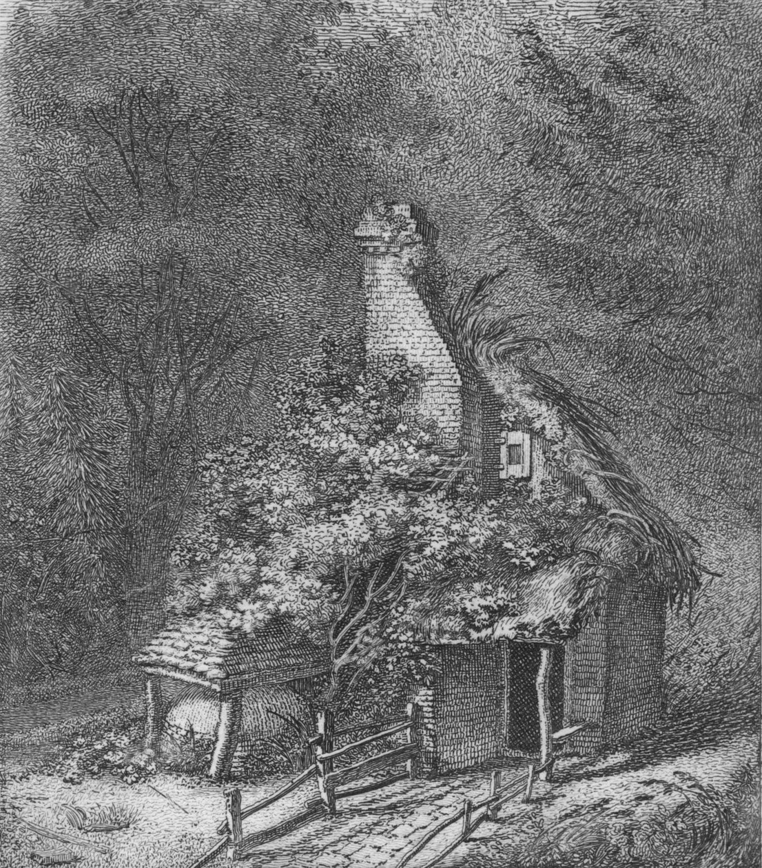 Em Clandon, Surrey, 1797 de John Thomas Smith