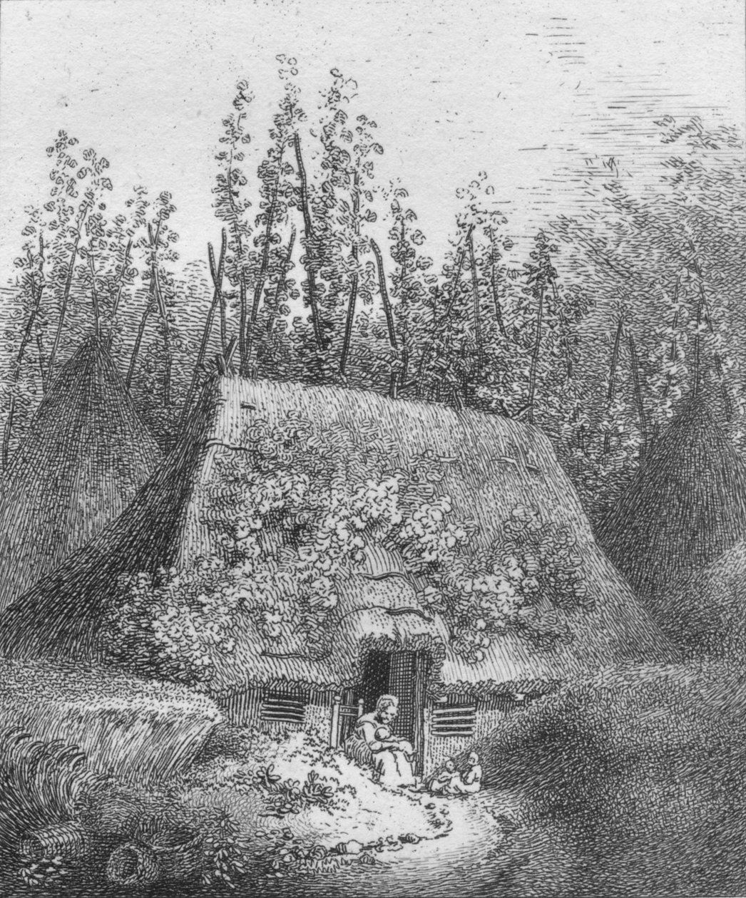 Em Cobham, Surrey, 1797 de John Thomas Smith
