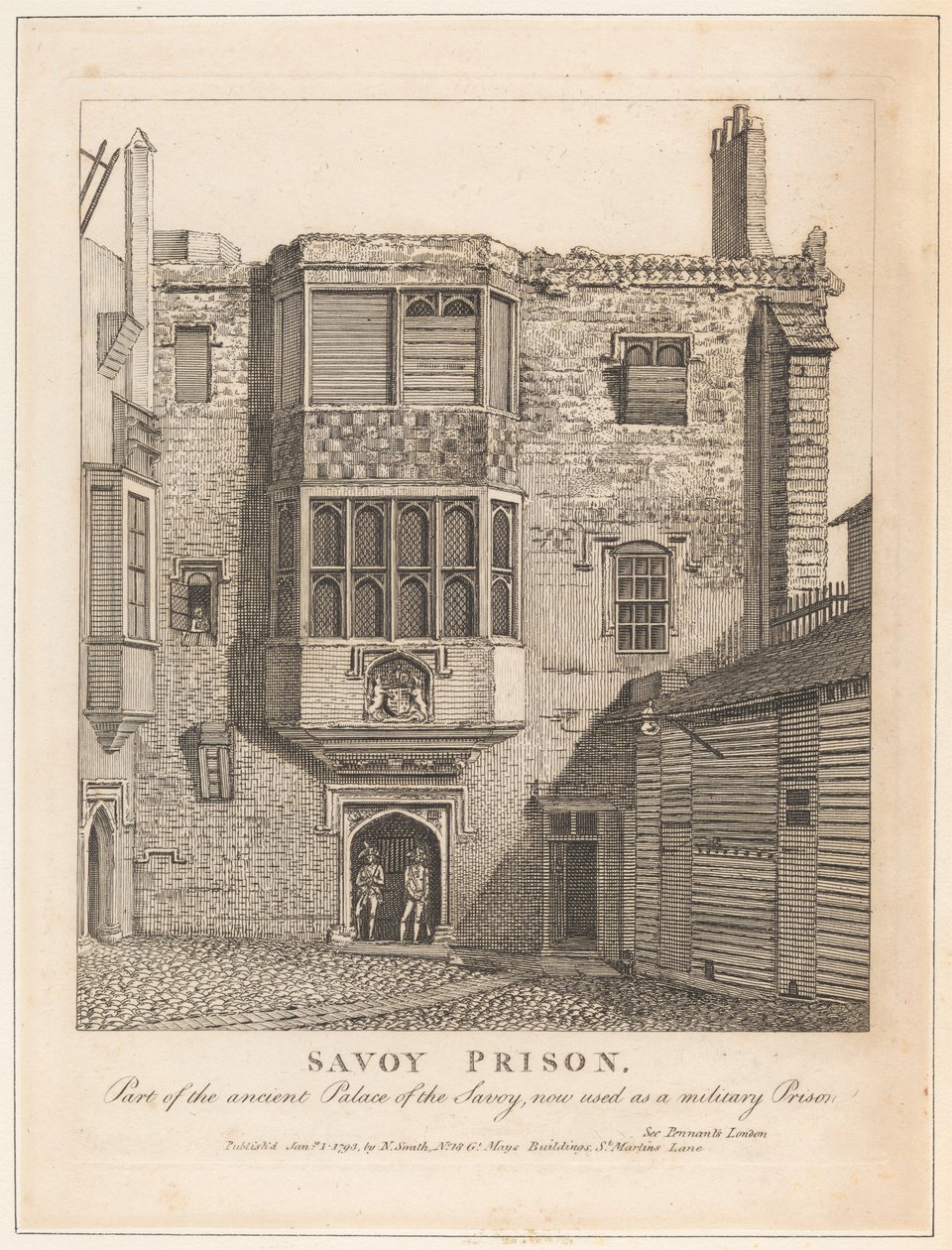 Prisão de Savoy de John Thomas Smith