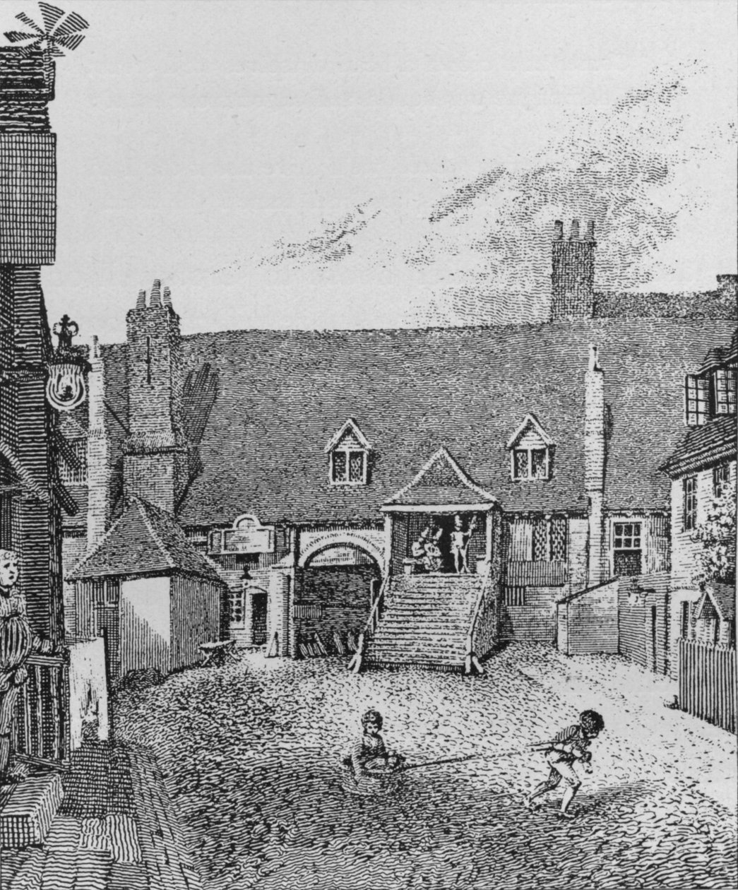 The Guard Room, Scotland Yard, Westminster, 1805 1911 de John Thomas Smith