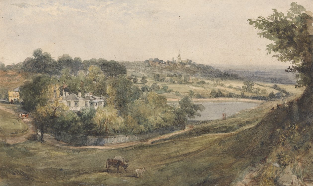Vale da Saúde - Hampstead de John Thomas Smith