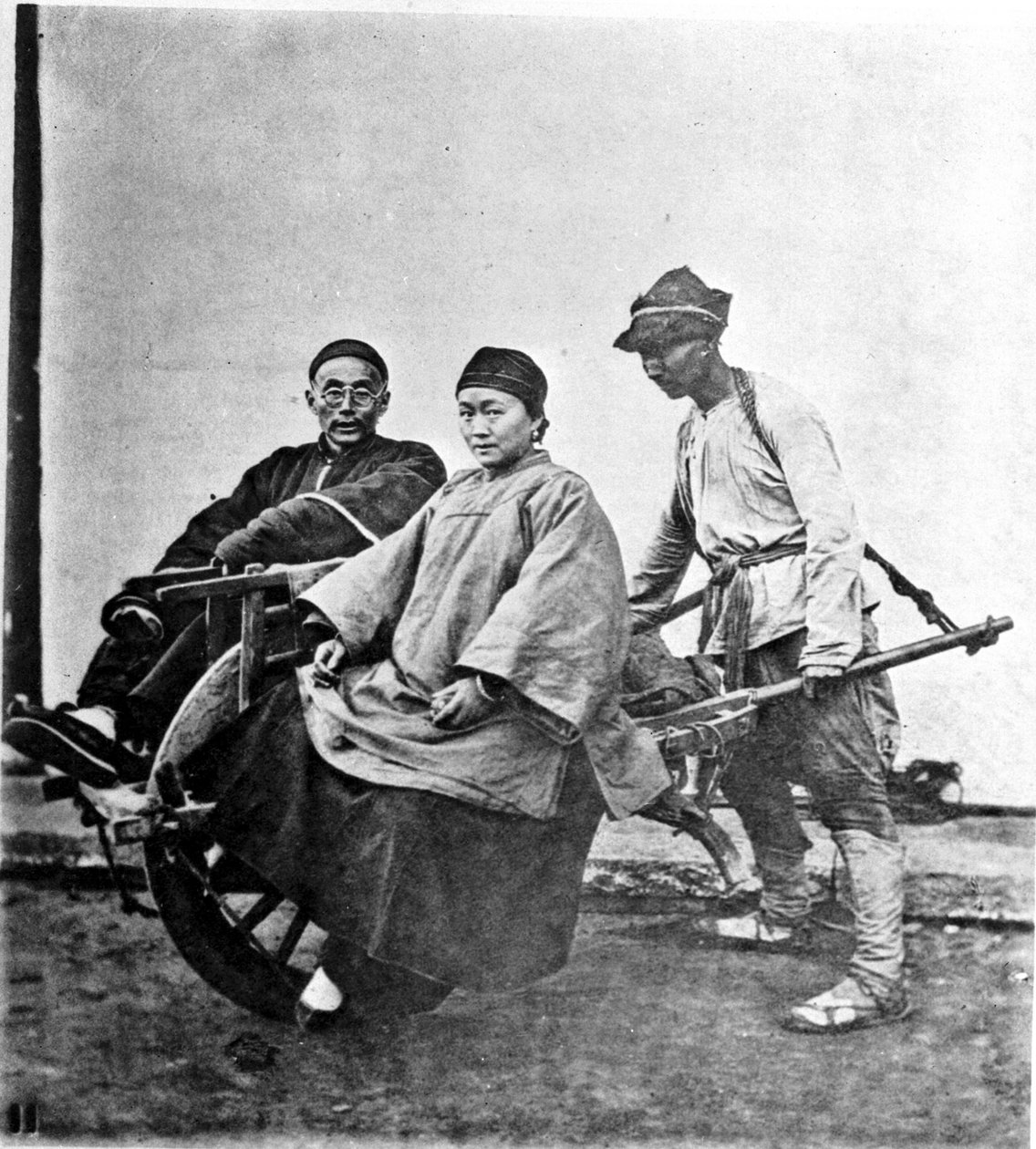 China, o riquixá c.1870 (foto) de John Thomson