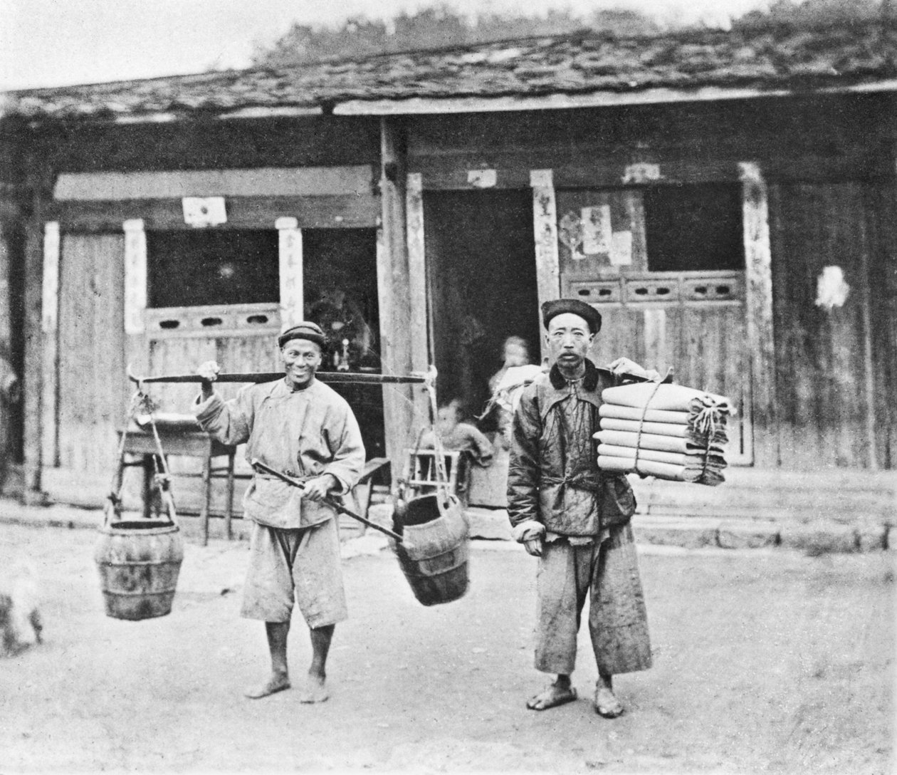 Vendedores ambulantes chineses, c.1870 de John Thomson