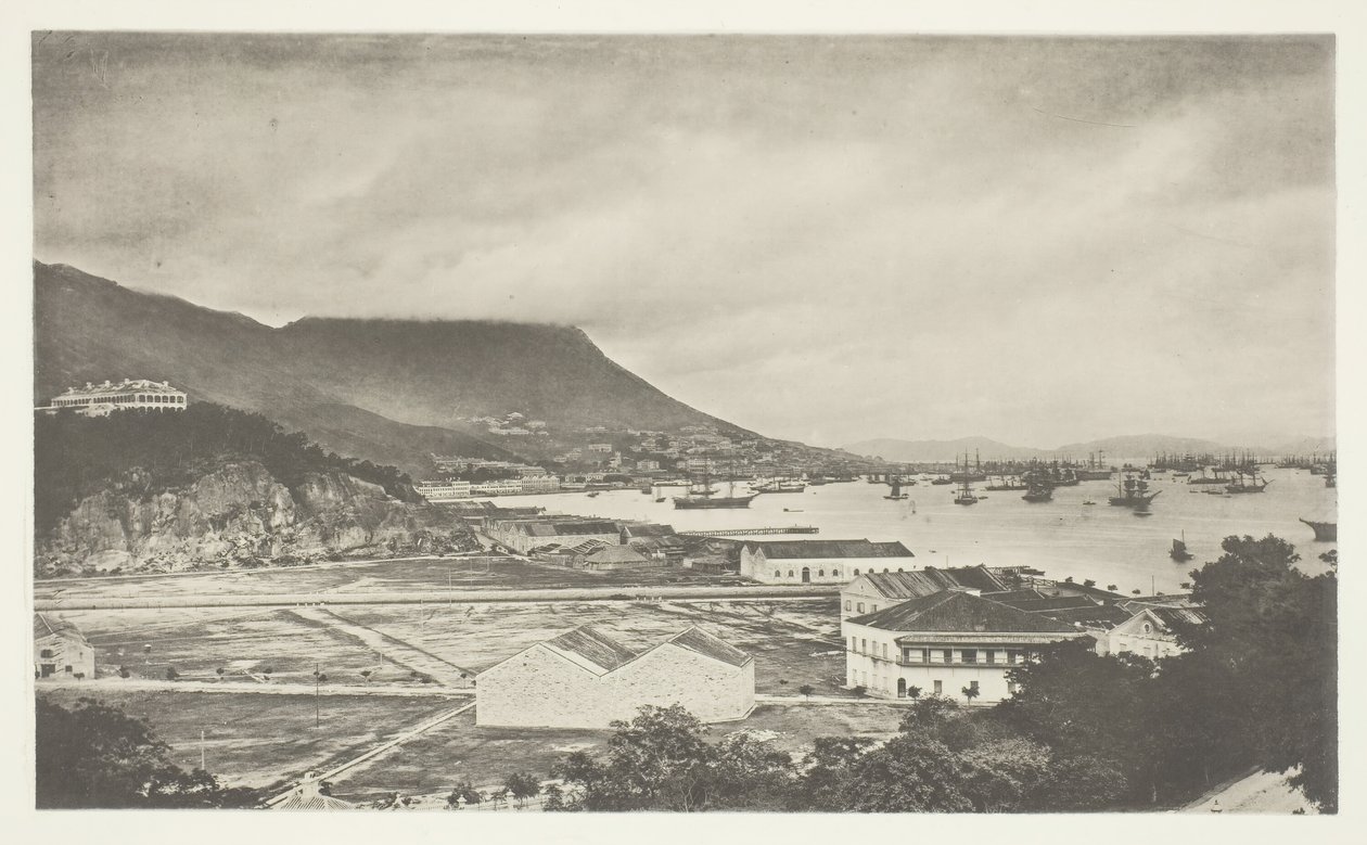 Cidade Victoria, Hong-Kong, c. 1868. de John Thomson