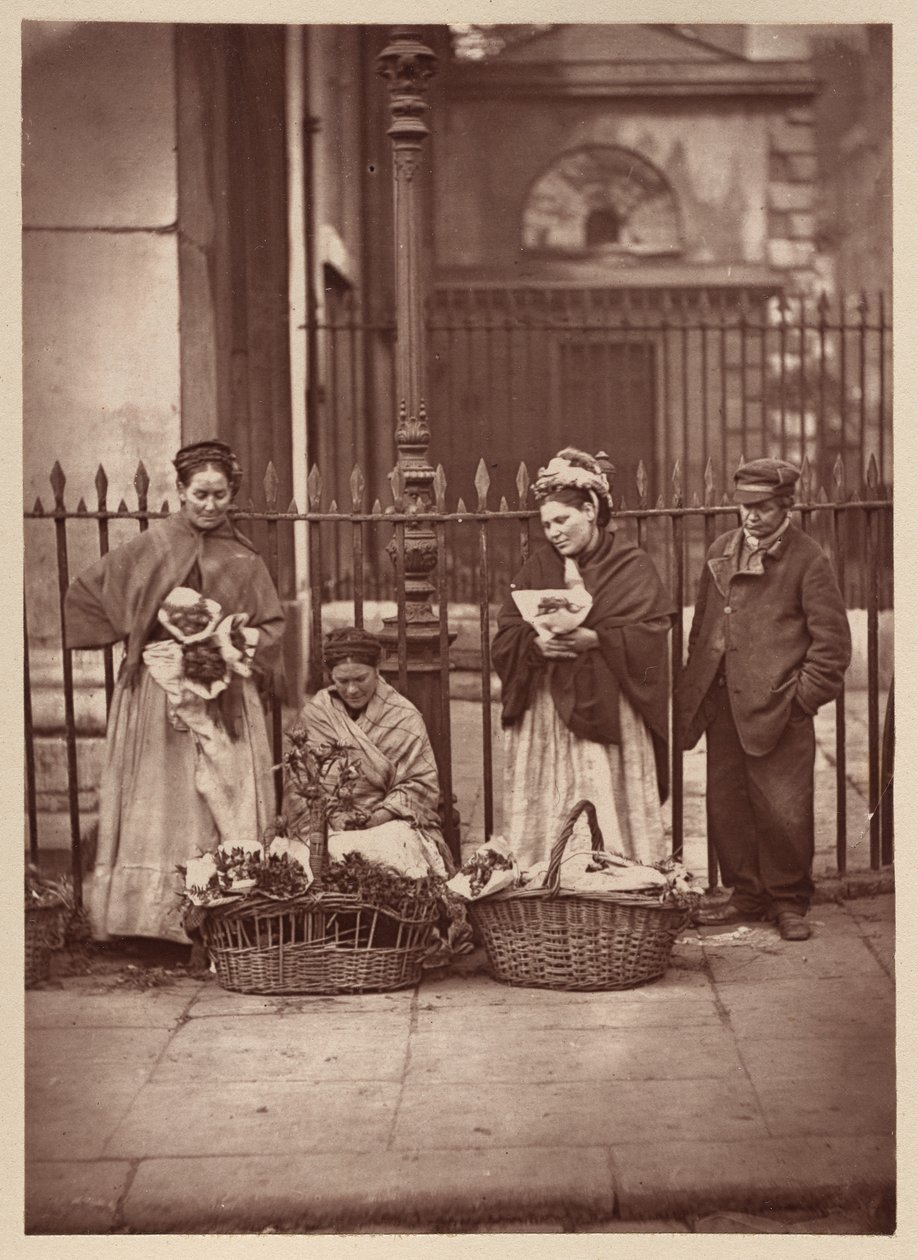 Covent Garden Flower Women de John Thomson